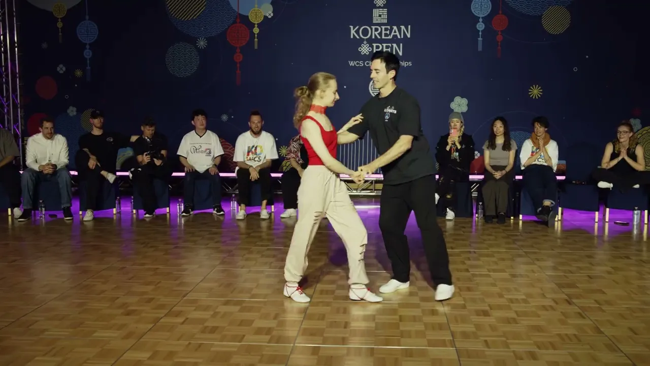 Jordan Frisbee & Ilona Bozhe - Winners Jack&Jill - Korean Open 2026