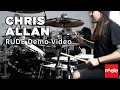 PAISTE CYMBALS - Chris Allan (RUDE Demo Video)