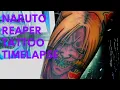 Naruto reaper tattoo time lapse