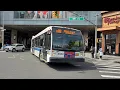 NYC Bus Q88 Action at Queens Center Mall