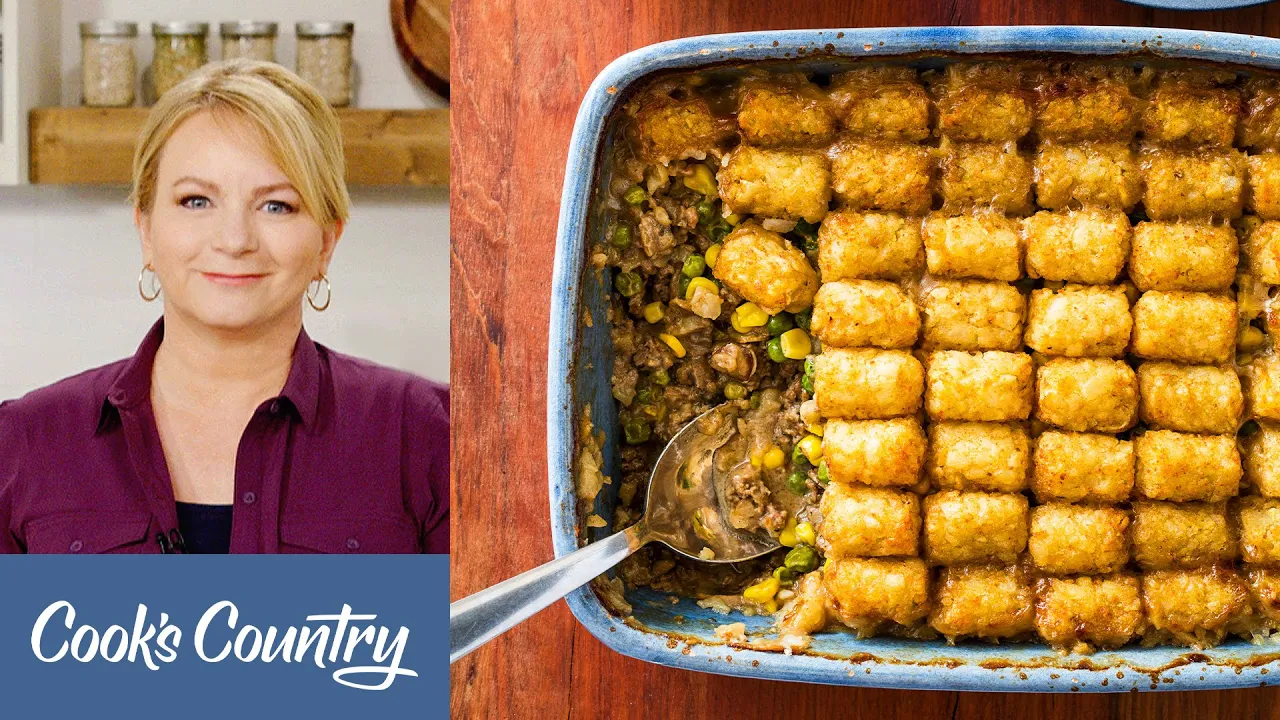 Comforting Midwestern Favorites   Tater Tot Hotdish and Butter Burgers