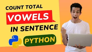 Python Tutorial How to Count Vowels in a Sentence Like a Pro