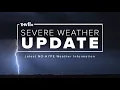 Severe weather coverage w THV11 s Tom Brannon June 18 2023