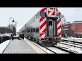 Metra and Amtrak Trains at Glenview