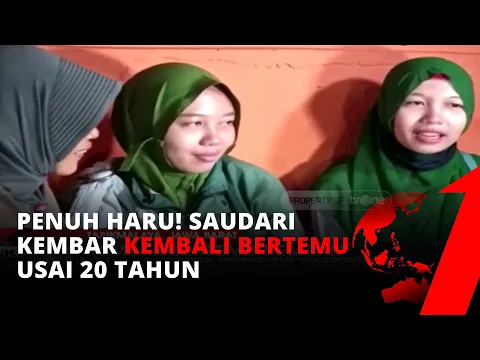 Terpisah Selama 20 Tahun, Kembar Trena Treni Akhirnya Bertemu Kembali | tvOne