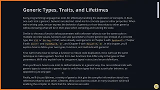 Rust Lang Book Ch 10 01 Generic Data Types