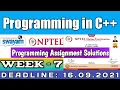 Programming in C NPTEL Week 7 Programming Assignment 7 Solution July 2021