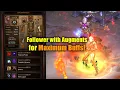 Why I Augment my Followers Full Setup Explained to get most out of them for GR Pushing