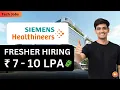 Siemens Hiring Freshers Data Engineer AI Software Engineer Intern 2025 2026