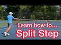 3 Step Progression For Mastering The Split Step Tennis Footwork Explained