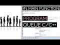 Part 1 Fungsi Main Program Queue - Pemrograman dan Struktur Data
