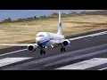 Download Lagu HUGE CONTROL in This  EPIC LANDING MADEIRA AIRPORT
