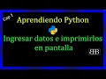1 0 Entrada y salida de datos en PYTHON Operaciones Aritmeticas BLACKBOARD