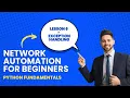 Network Automation for Beginners - Lesson 9