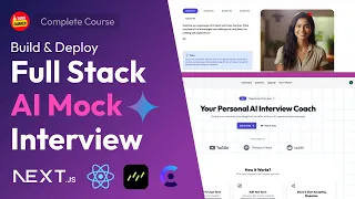 Build Deploy Full Stack AI Mock Interview App with Next js React Drizzle ORM Gemini AI Clerk