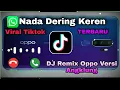 Download Lagu Nada Dering Keren🎵DJ Remix Oppo Versi Angklung🎧 Viral Tiktok