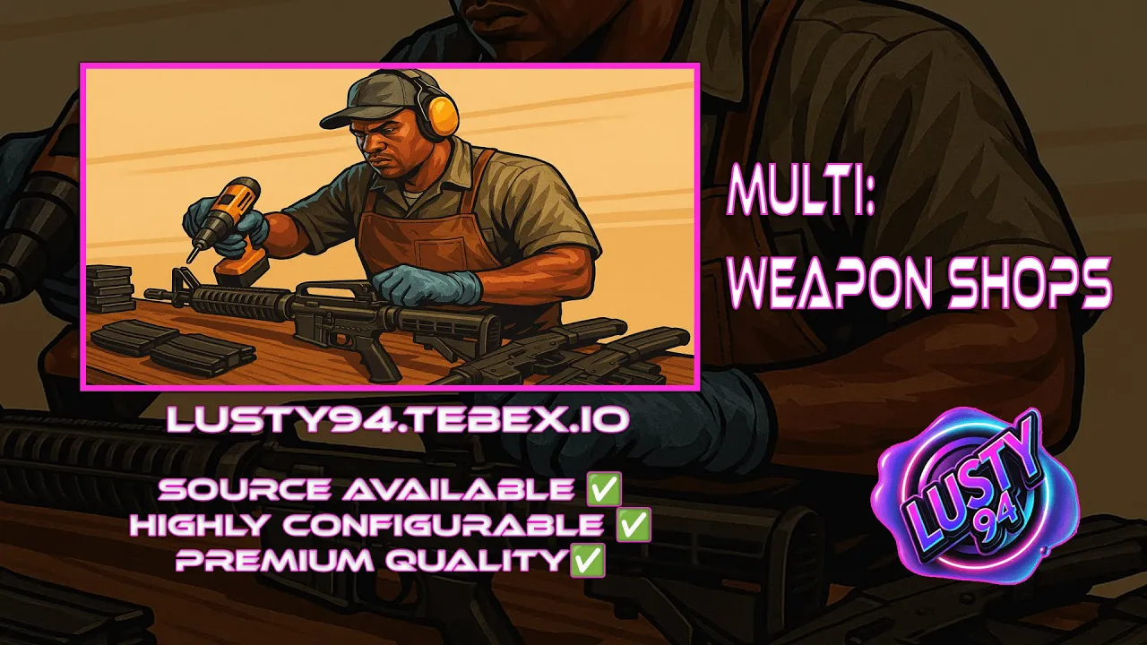 Multi: Weapon Shops