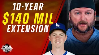 Download Reaction: Will Smith gets 10 Year $140 Million Extension from Dodgers MP3