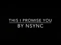 Download Lagu This I Promise You Key of A