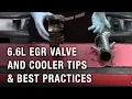 6 6L EGR Valve and Cooler Tips Best Practices