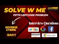 Reverse String - LeetCode Python Programming Tech Tamizhachi