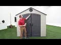 How to Align/Level Your Lifetime Shed Doors | Lifetime How To Video