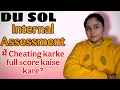DU SOL Assessment 2025 Best way to cheating getting Full score