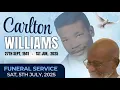 Funeral Service for Carlton Williams at Bottle Creek Assembly