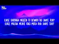 Only Mine (Lyrics) - Darshan Raval | Siddharth B | Youngveer | Mir Desai |  Hindi Romantic Song 2025