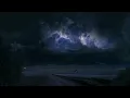 Distant Thunderstorm Sounds for Sleep | Storm Over the Foothills | Deep Thunder Ambience | 4K