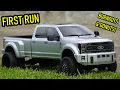 NEW 2021 CEN RACING FORD F-450 DUALLY FIRST RUN - BURNOUTS AND DONUTS!
