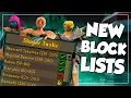 NEW Slayer Block Lists for Experience Profit In OSRS