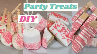 BABY SHOWER DESSERT TABLE TREATS DIY EASY CANDY BAR IDEAS FOR PARTY