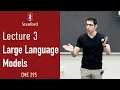 Stanford CME295 Transformers LLMs Autumn 2025 Lecture 3 - Tranformers Large Language Models