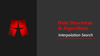Interpolation Search Algorithm Search in a Uniform Distribution Using Interpolation Search