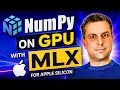 Faster NumPy on Mac GPU with MLX