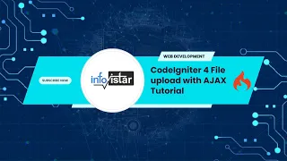 CodeIgniter 4 jQuery AJAX File Upload with Bootstrap Tutorial