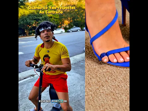 Quando só Vale respostas ao Contrário 🤯