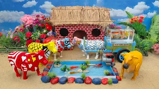 Amazing‼️ Mobil Truk Angkut Sapi Kotor Lucu - Simulasi Penyelamatan Hewan #32