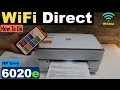 HP Envy 6020e WiFi Direct Setup