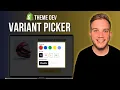 Shopify Theme Development Building A Variant Picker FROM SCRATCH Beginner tutorial