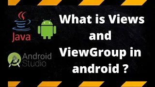 what is views and view group in android