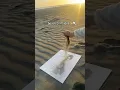 beach sand handprints
