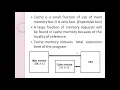 Cache Memory - Part