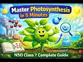 Master Photosynthesis in 5 Minutes NSO Class 7 Complete Guide