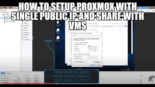 How to setup Proxmox with Single Public IP and share with VMs Proxmox Tutorial