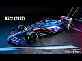 Alpine F1 car evolution 2021-2022