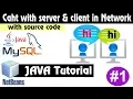 Java MySQL NetBeans Chat Room Saver and Client in Network Part 1 Tech inBox