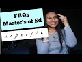 FAQs Master s of Education at the University of the People Tuition-free