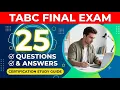 Pass the 2026 TABC Final Exam 25 Questions Answers